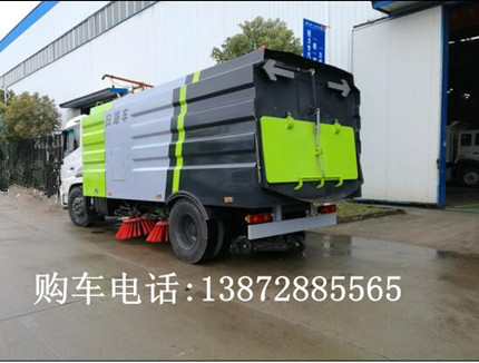 程力掃路車  程力掃路車廠家  掃路車價(jià)格及配置  程力*汽車有限公司 程力東風(fēng)國(guó)五5方掃路車