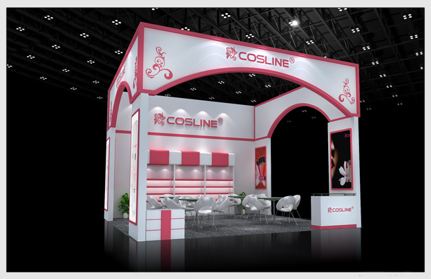 珂思萊茵美博會展臺設(shè)計(jì)搭建方案—勵之聞?wù)褂[