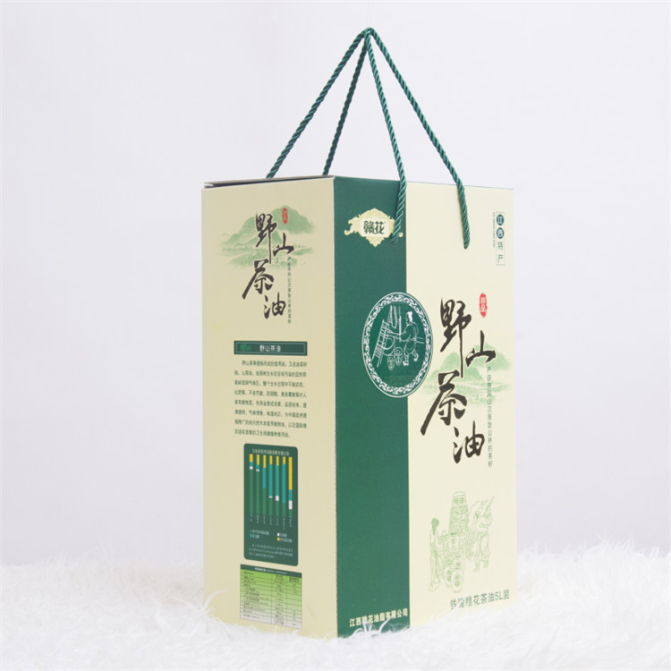 5L鐵桶裝*山茶籽油禮盒廠家直銷
