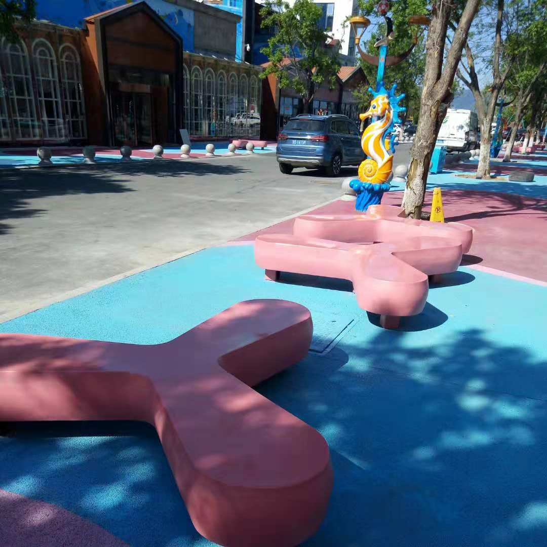 玻璃鋼椅 異形椅 字母椅 休閑椅