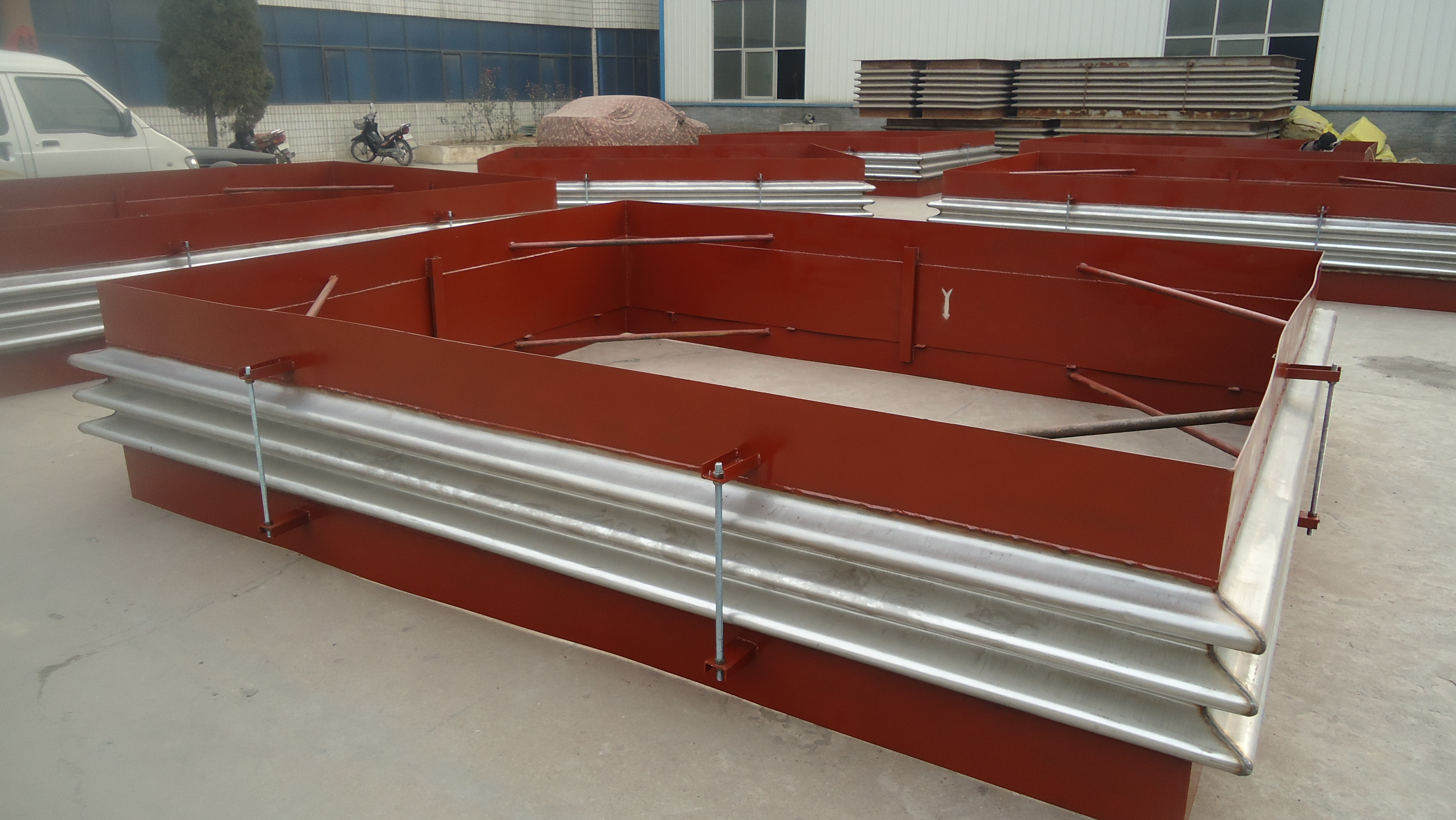 波紋補償器 矩形波紋補償器新款風機口矩形風道補償器