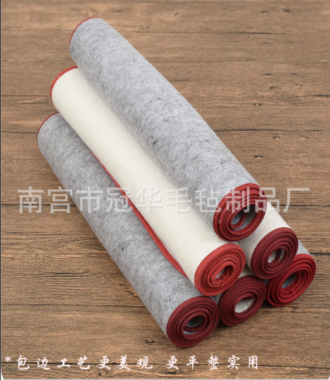 供應(yīng)書畫毛氈 直銷書畫毛氈 法字貼國畫毛氈 書畫毛氈定制 書畫毛氈可定制