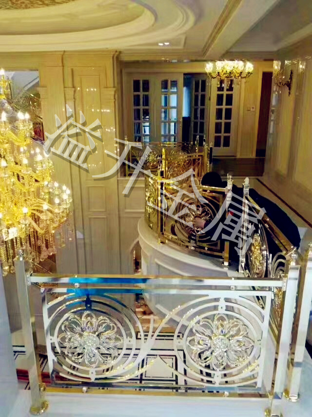 黑龍江樓梯裝飾護欄 *鋁板浮雕立體樓梯護欄訂做效果圖