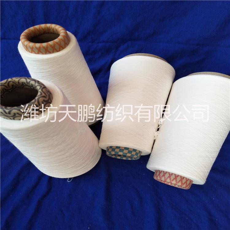 粘膠包芯紗40支42支滌綸包芯紗（20D）+20D無(wú)彈
