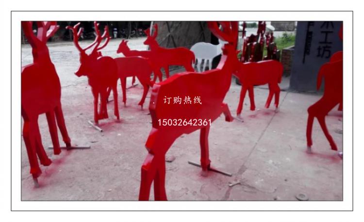 不銹鋼牛雕塑廠家 剪影工藝雕塑 不銹鋼動(dòng)物雕塑價(jià)格