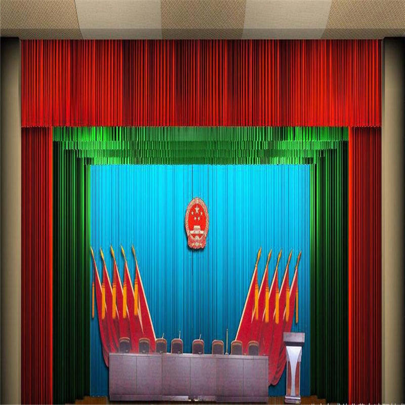 山東省升降舞臺幕布濟南市防火舞臺幕布阻燃舞臺幕布