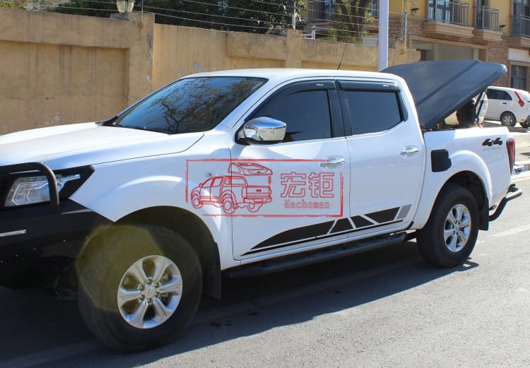 日產(chǎn)納瓦拉皮卡后蓋machoman改裝