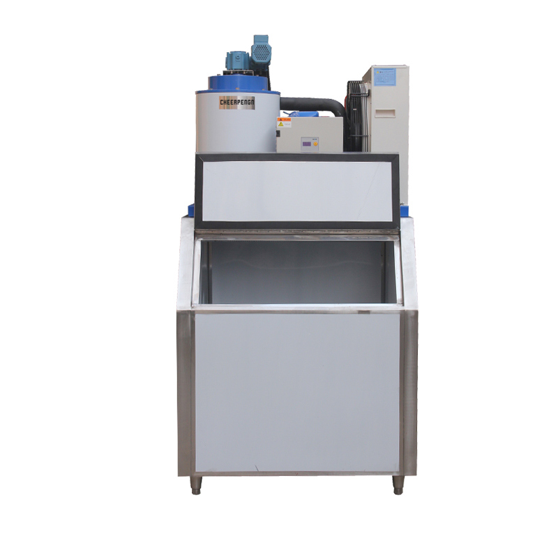 超市制冰機(jī)200-1000kg商用片冰機(jī)大型海鮮自助餐廳保鮮鱗片機(jī) Z10 聯(lián)客Z10