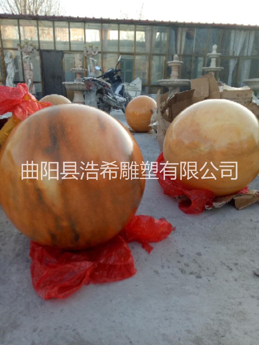 大理石轉(zhuǎn)運球晚霞紅招財室內(nèi)加濕