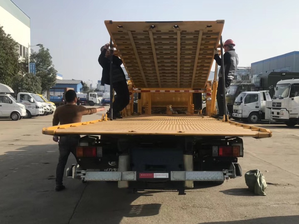 吉林黃牌一拖三清障車廠家直銷價格