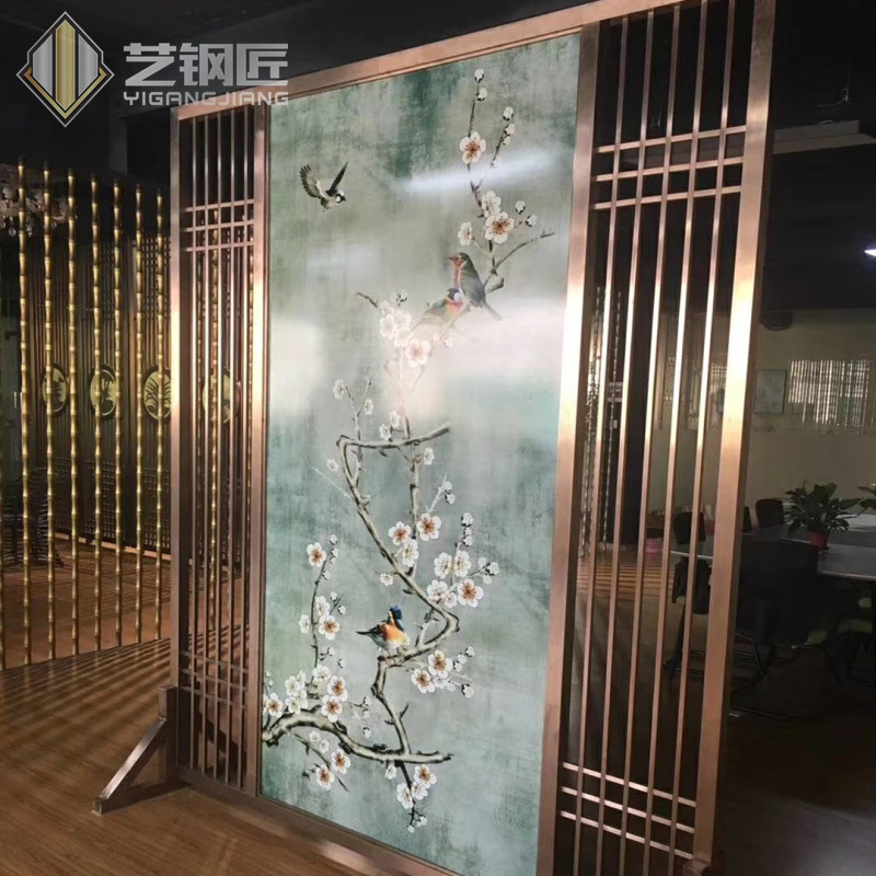 廠家定制不銹鋼屏風(fēng)