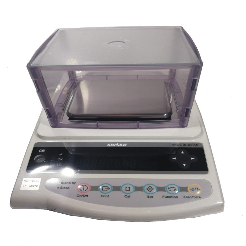 精密分析天平1kg電子天平千分之一黃金珠寶天平日本新光GB1203