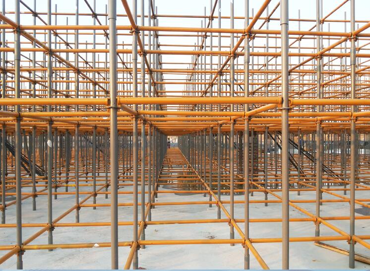 建筑模板支撐鋼性腳手架 數字化輪扣腳手架廠商* 以鋼代木鋼支撐招商