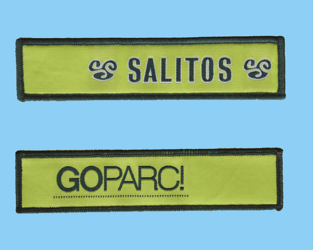 東莞織嘜廠家直銷(xiāo) 織嘜章定做 卡通兒童背膠織章 胸章 徽章 織章織邊章胸章臂章保安肩章校園章