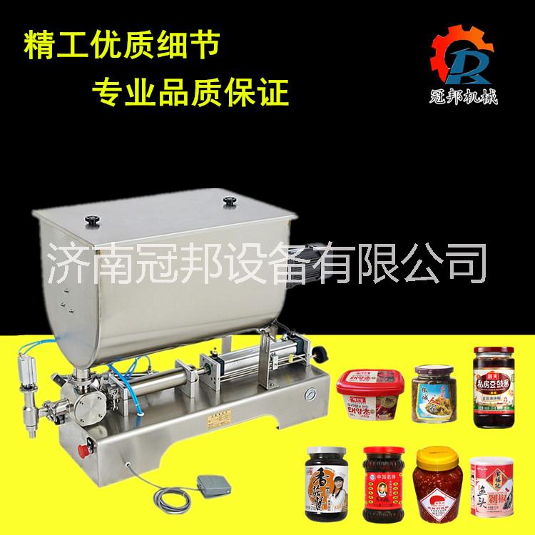 濟南臥式醬料灌裝機