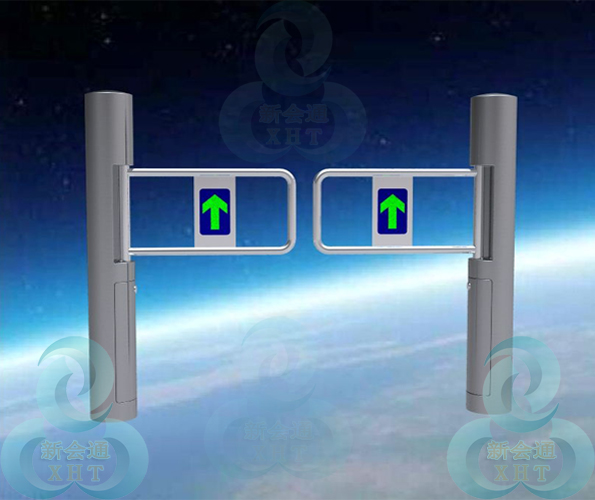 深圳工廠防靜電三輥閘翼閘全高轉閘