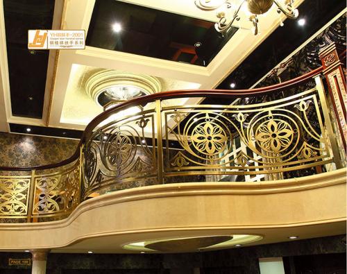 樓梯扶手 銅扶手 定制銅扶手 銅扶手批發(fā)