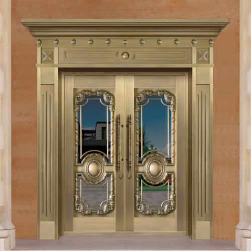 真銅銅門 真銅家庭門 廠家直銷真銅別墅門 真銅別墅門批發(fā)