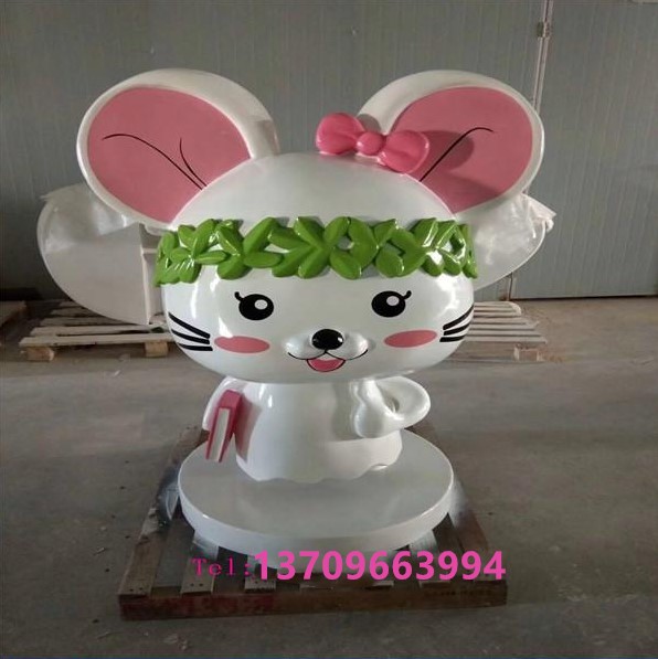 卡通玻璃鋼蜜蜂雕塑，玻璃鋼卡通雕塑廠家，  蜜蜂卡通雕塑