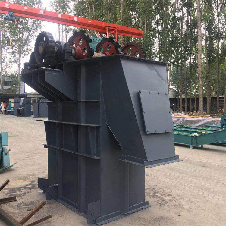 垂直提升機(jī) 連續(xù)上料斗式提升機(jī) 鋼斗鏈?zhǔn)教嵘龣C(jī)