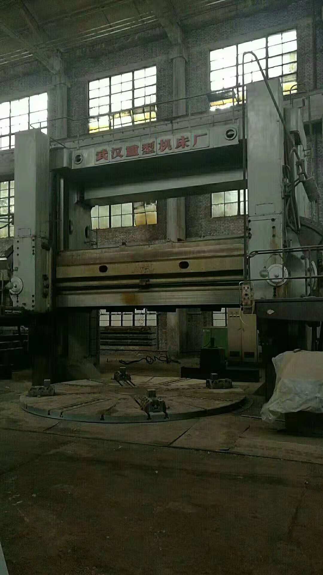 5米立式車床CQ5250武漢重型78年