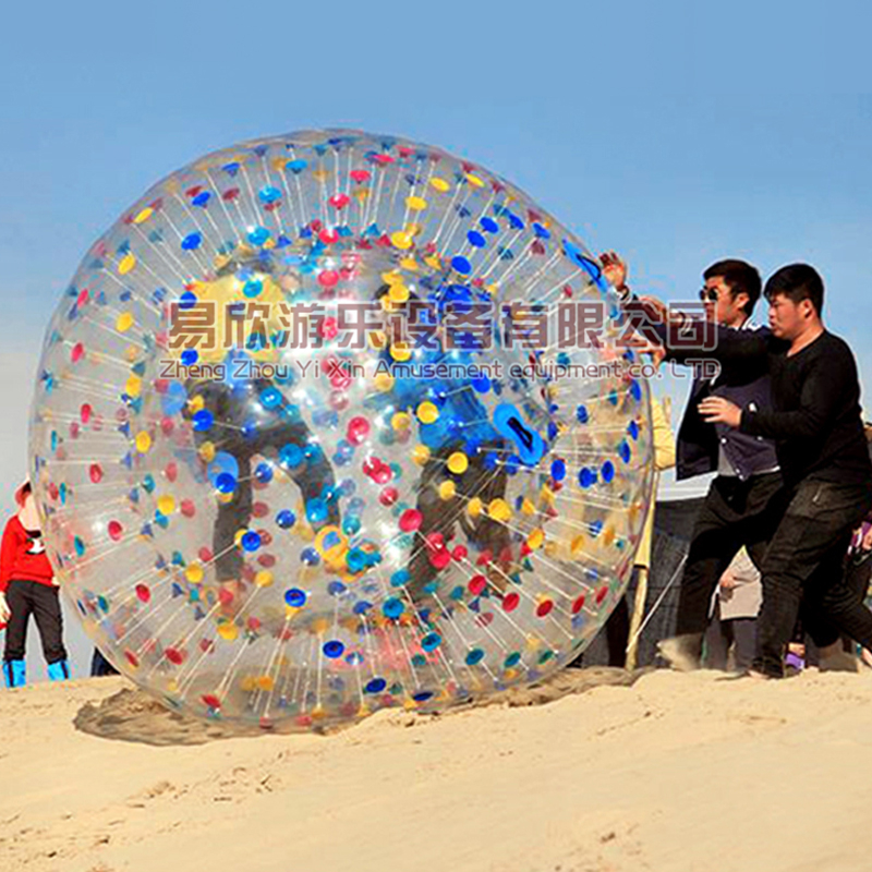 鄭州易欣充氣碰碰球大人撞撞球碰撞球趣味運動會道具TPU悠波球