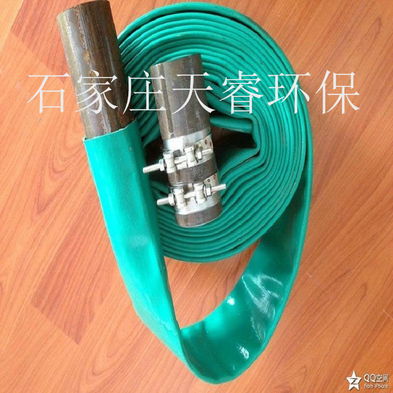 湖北省黃石抗撕裂曝氣軟管  寬度可變氣孔寬度大小可隨供氣量的增減而變化