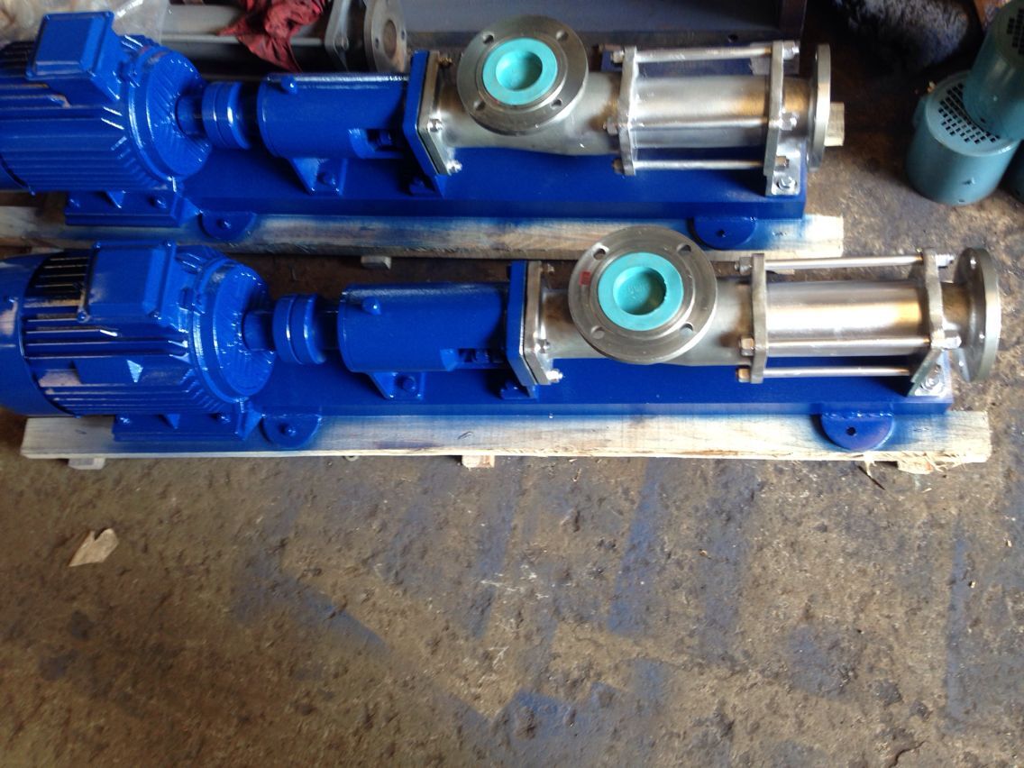 G20-1不銹鋼單螺桿泵，污泥螺桿泵，不銹鋼耐腐蝕螺桿泵