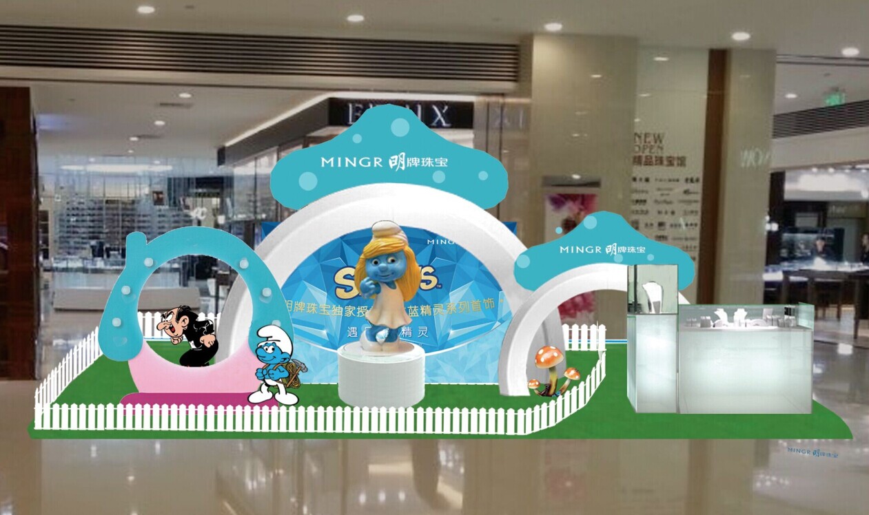 商業(yè)美陳布置-商場陳設(shè)