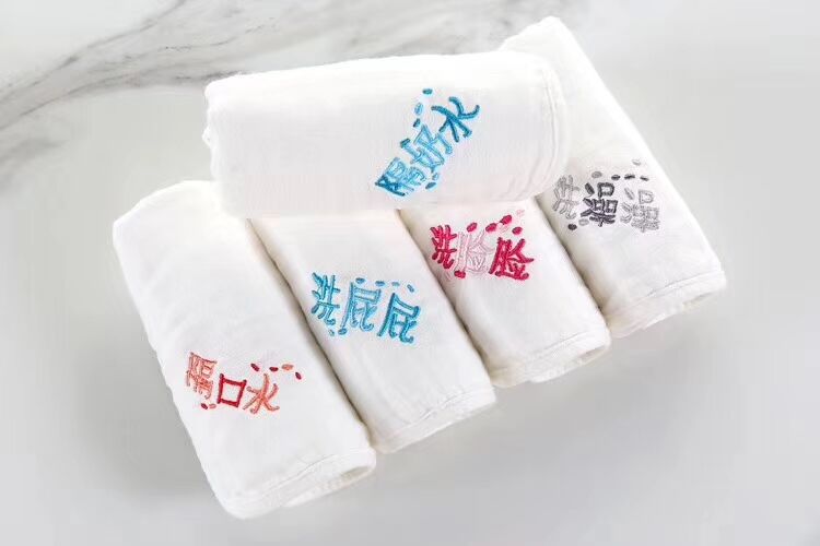 純棉六層刺繡方巾批發(fā)，濟南純棉六層刺繡方巾批發(fā) ，上海純棉六層刺繡方巾批發(fā)