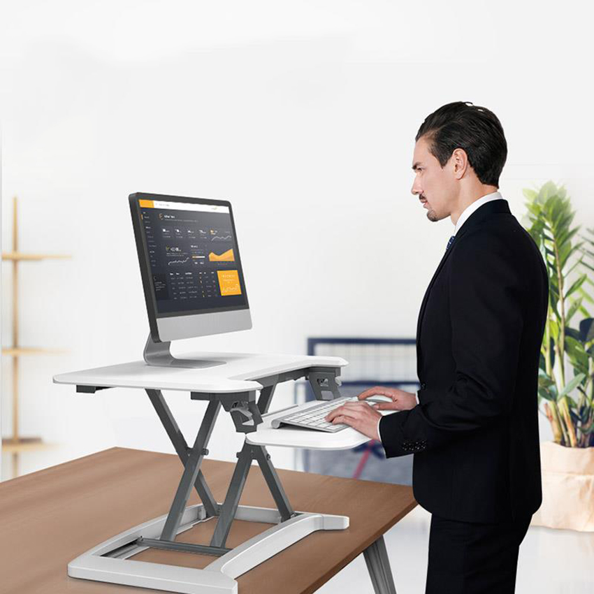 升降辦公桌_簡易升降臺_健身坐站升降臺