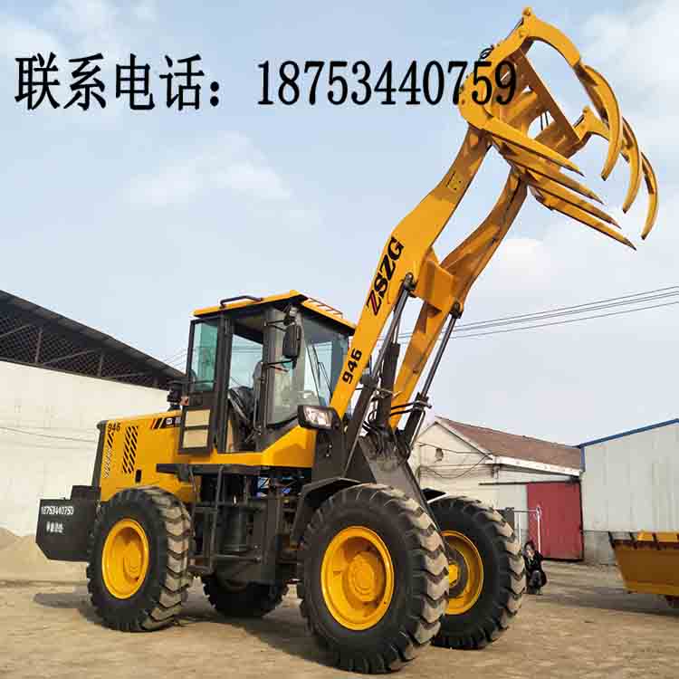 中首重工抓草機(jī)加高臂抓木機(jī)卸木頭真的好用