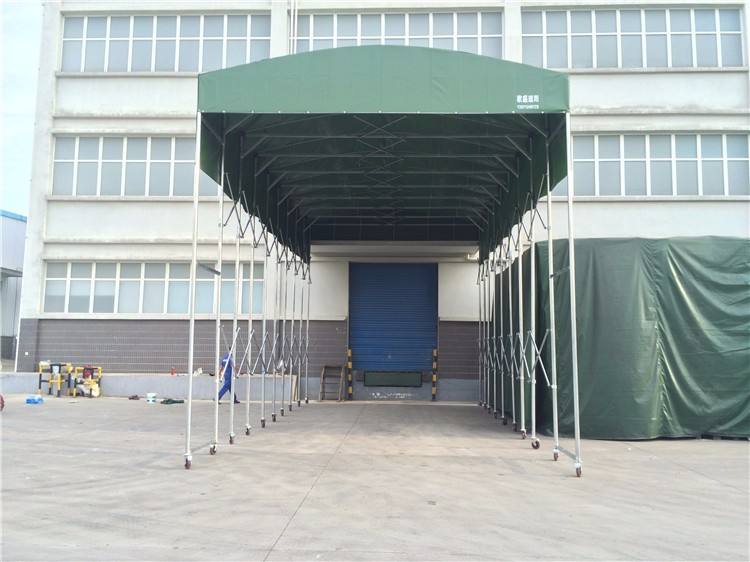 全國供應夜市大排檔推拉活動篷大型推拉棚廠家