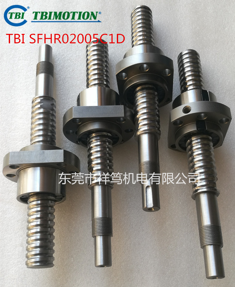 新款SFH01205-2.8絲桿 SFH01210-2.8型TBI新款滾珠螺桿 靜音型 左右旋滾珠絲杠
