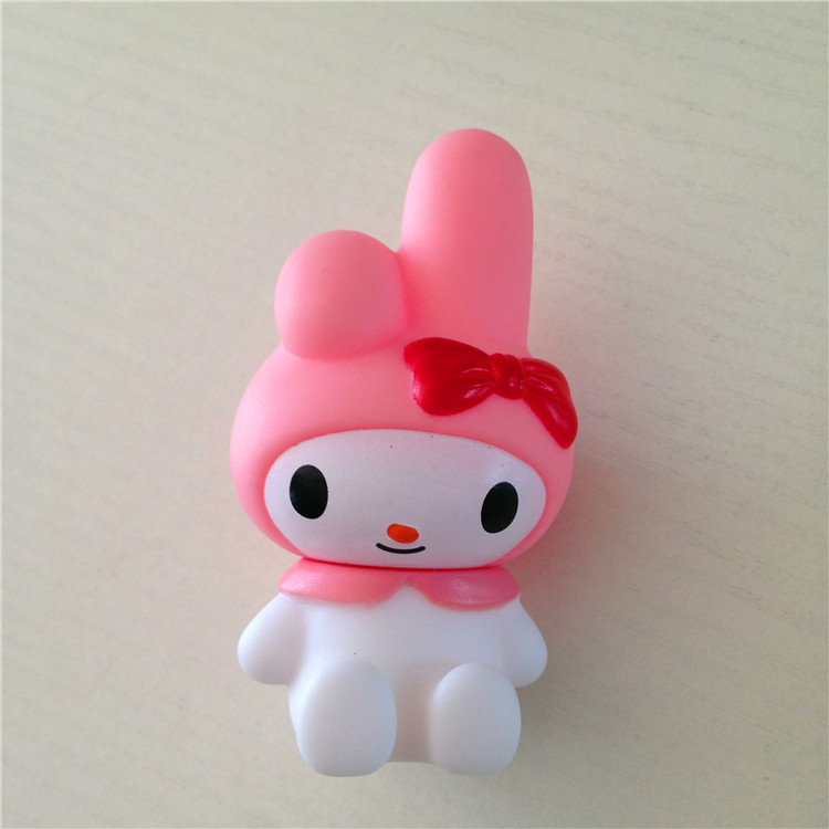 韓國創(chuàng)意美樂蒂鑰匙扣公仔 可愛melody小兔情侶鑰匙扣小禮品掛件