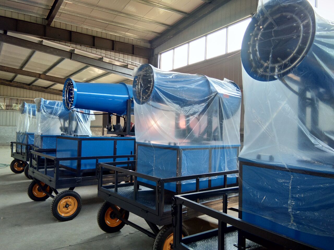 佛山建筑工地30米遠程霧炮機 降塵噴霧機