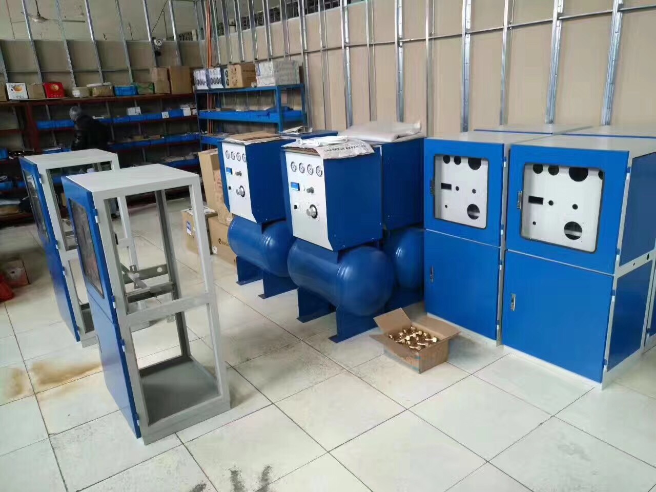 YB型系列高精度氣體混配器YB50/2型不燃?xì)怏w混配器混合氣體配比柜