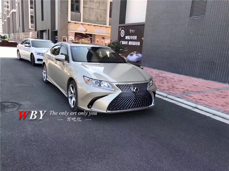 老款雷克薩斯ES改裝18款大包圍老款雷克薩斯ES改裝18新款大包圍ES改裝18款大嘴前杠中網(wǎng)保險(xiǎn)杠
