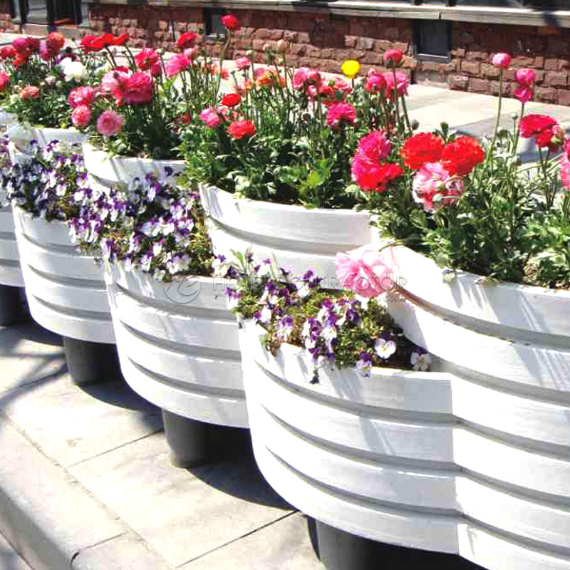 PVC花箱，道路花箱，市政花箱， 南陽(yáng)戶外花箱，南陽(yáng)木塑花箱廠家