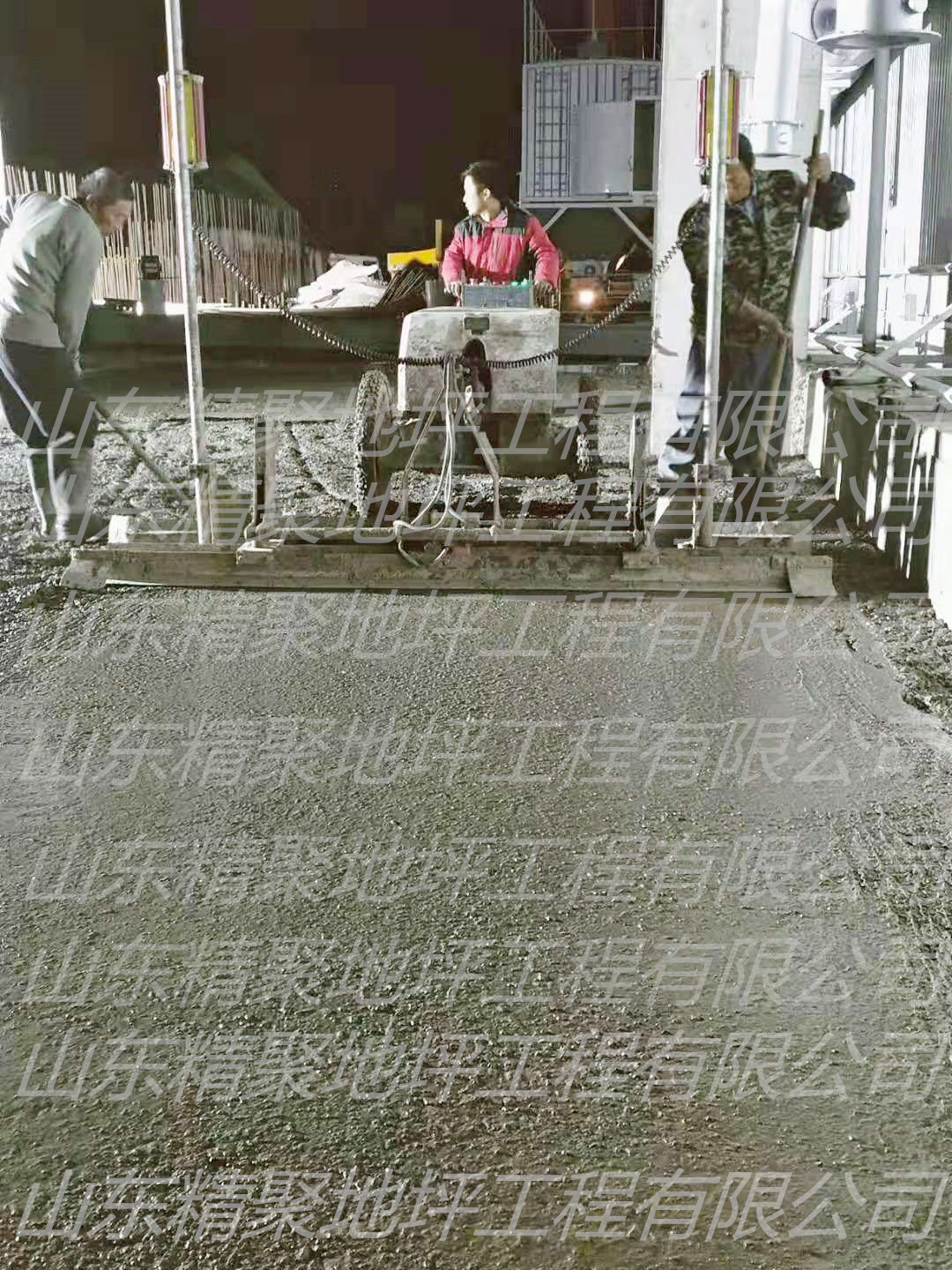 透水地坪施工工藝流程
