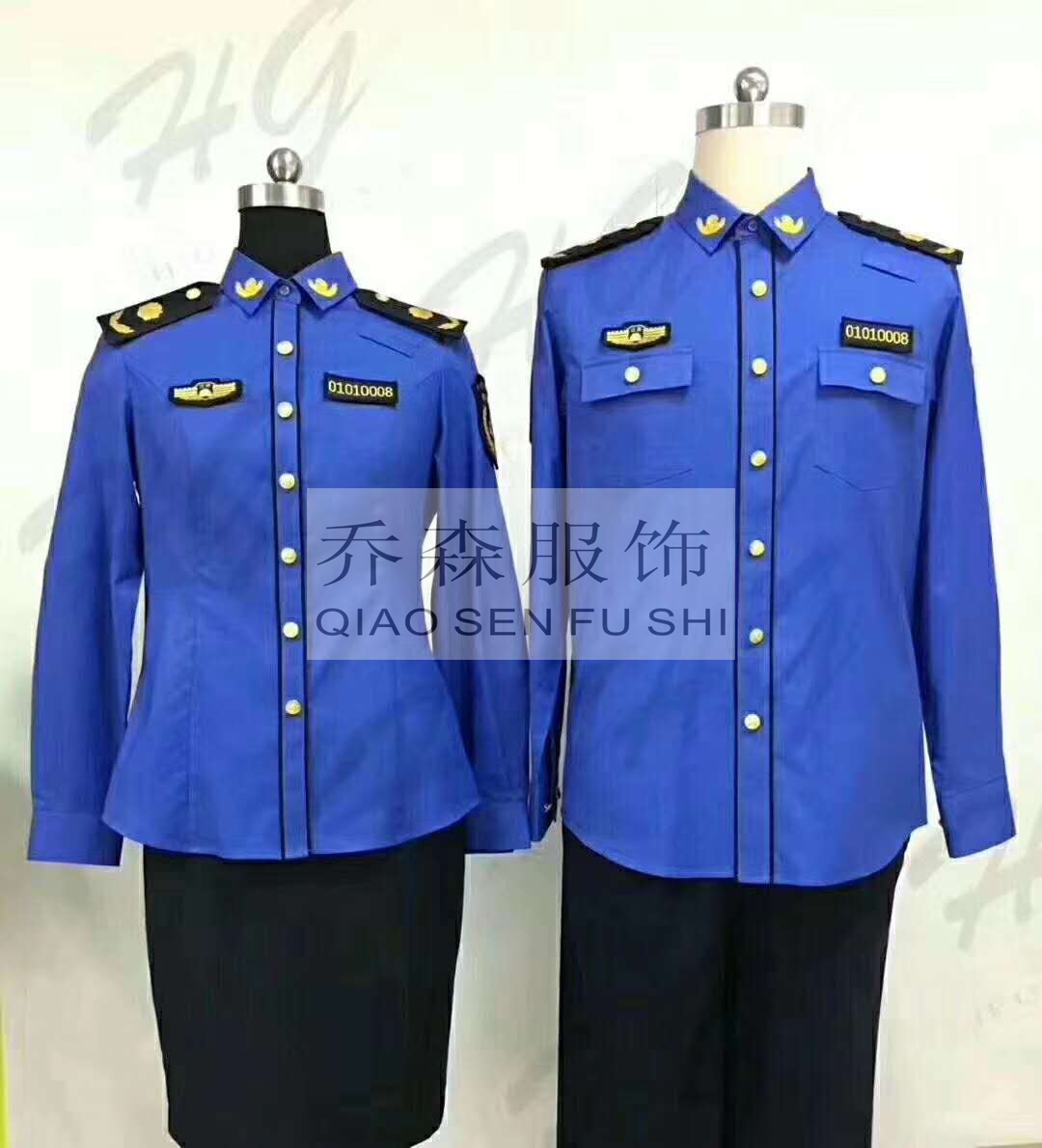 河南喬森新式城管服裝2017新式城管制服