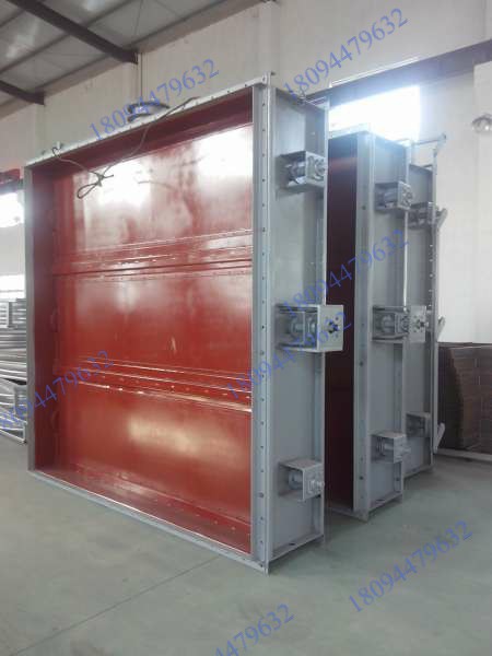 多葉片百葉擋板門