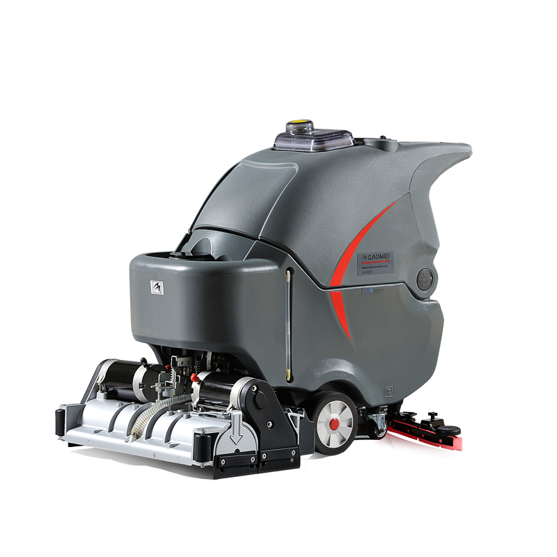 寧波高美手推式洗掃一體機(jī)65RBT 工廠車間去油污洗地機(jī)廠家直銷 洗地機(jī)什么牌子好