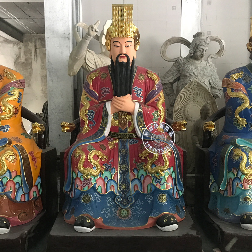 寺廟三官大帝神像，定制三官大帝神像，三官大帝神像批發(fā)價格