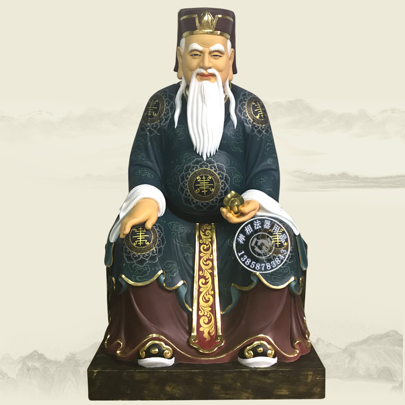 土地公神像，土地婆神像， 貼金彩繪土地公神像廠家，寺廟土地公神像加工定制