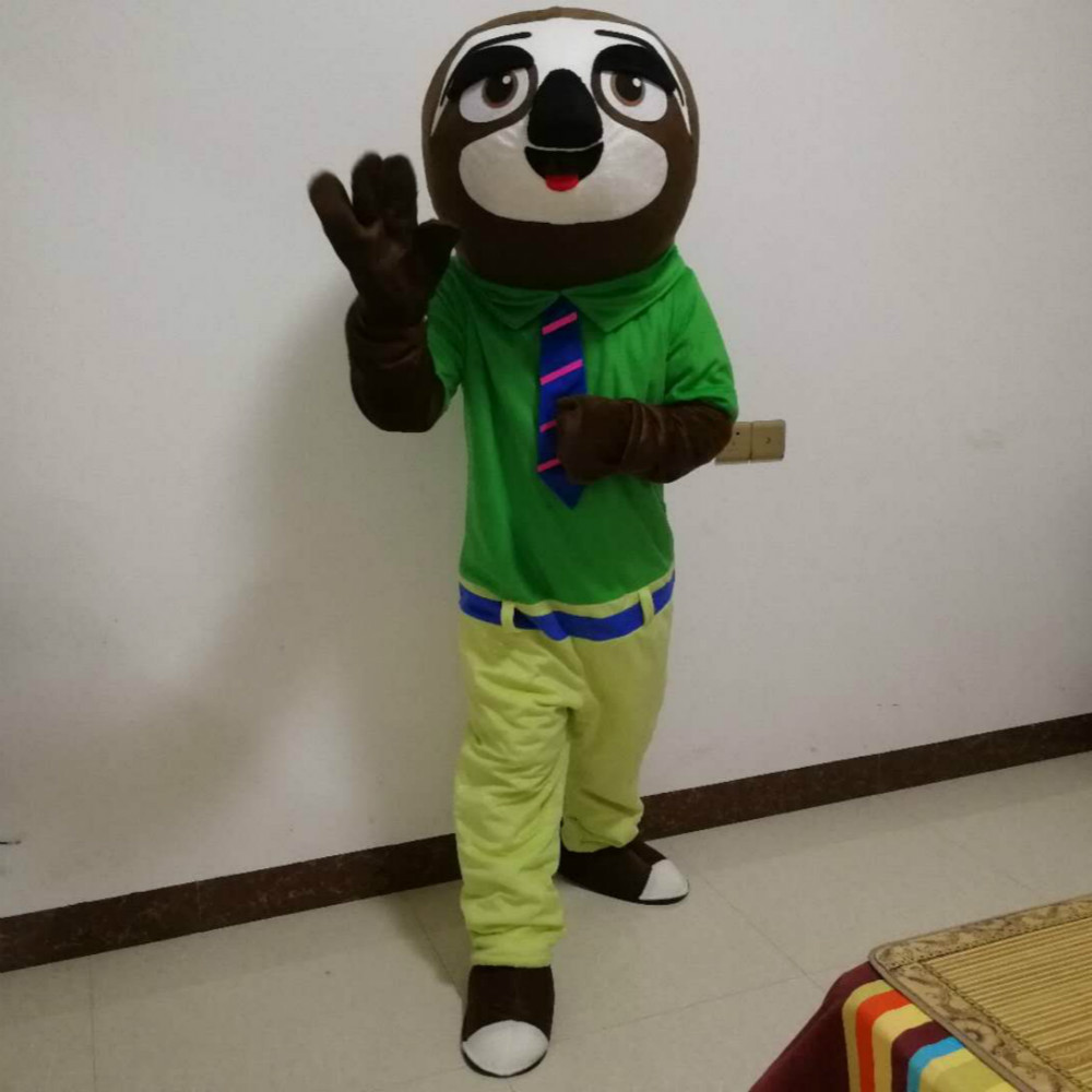 科尼動(dòng)物卡通人偶服裝樹(shù)懶表演服