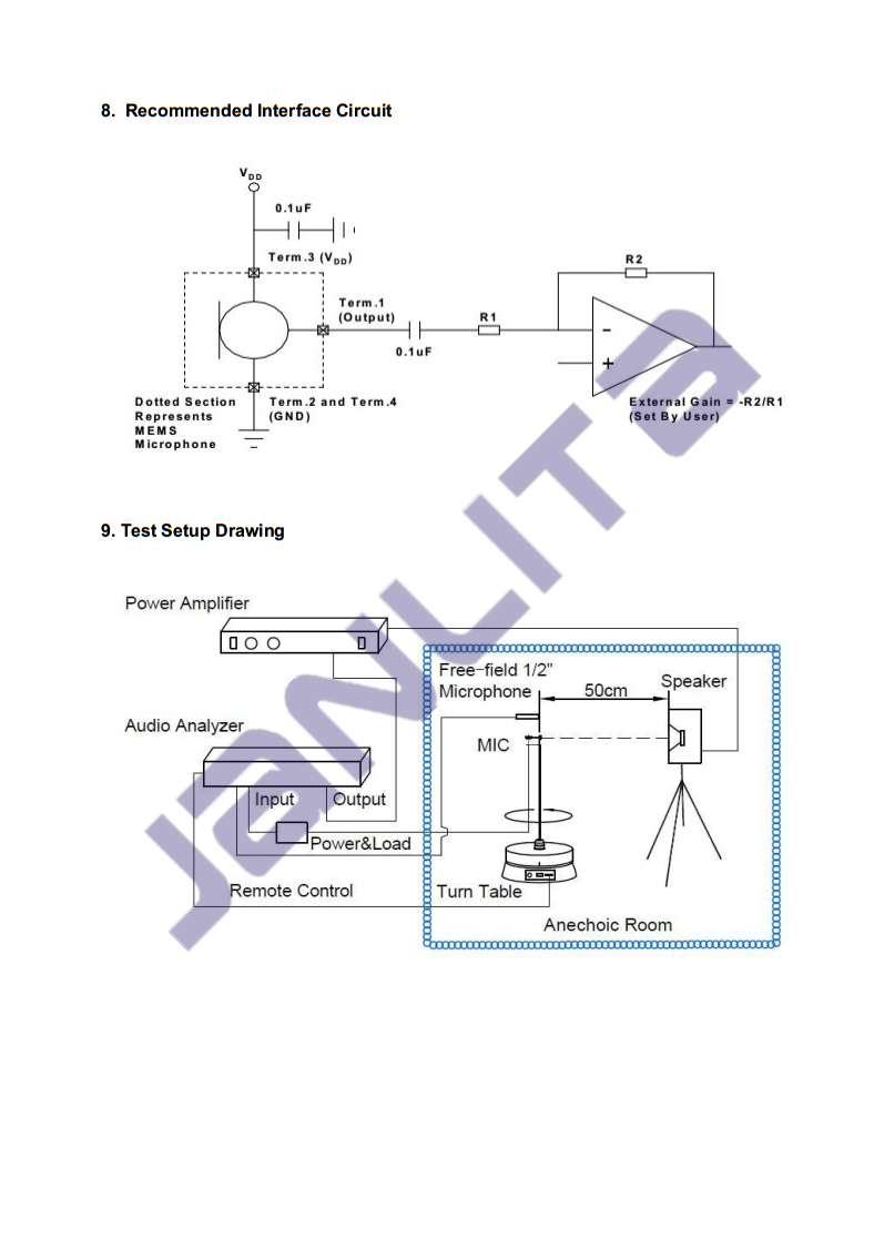 捷力泰模擬后進(jìn)音硅麥2718手機(jī)藍(lán)牙耳機(jī)智能穿戴等高降噪麥克風(fēng) 硅麥2718高降噪麥克風(fēng)