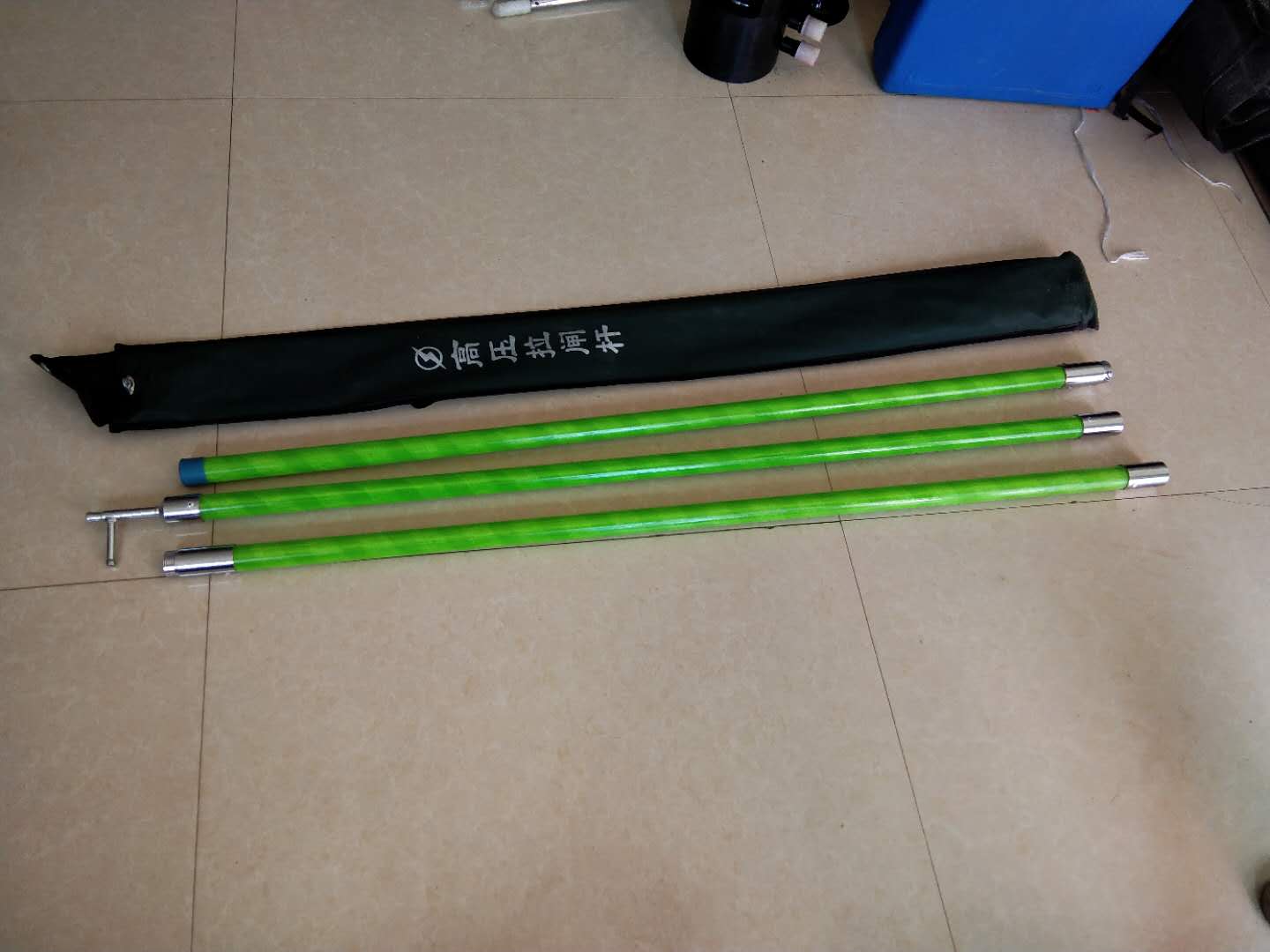 10kv高壓拉閘桿35kv伸縮式絕緣令克棒電工力變壓器檢修高壓令克棒