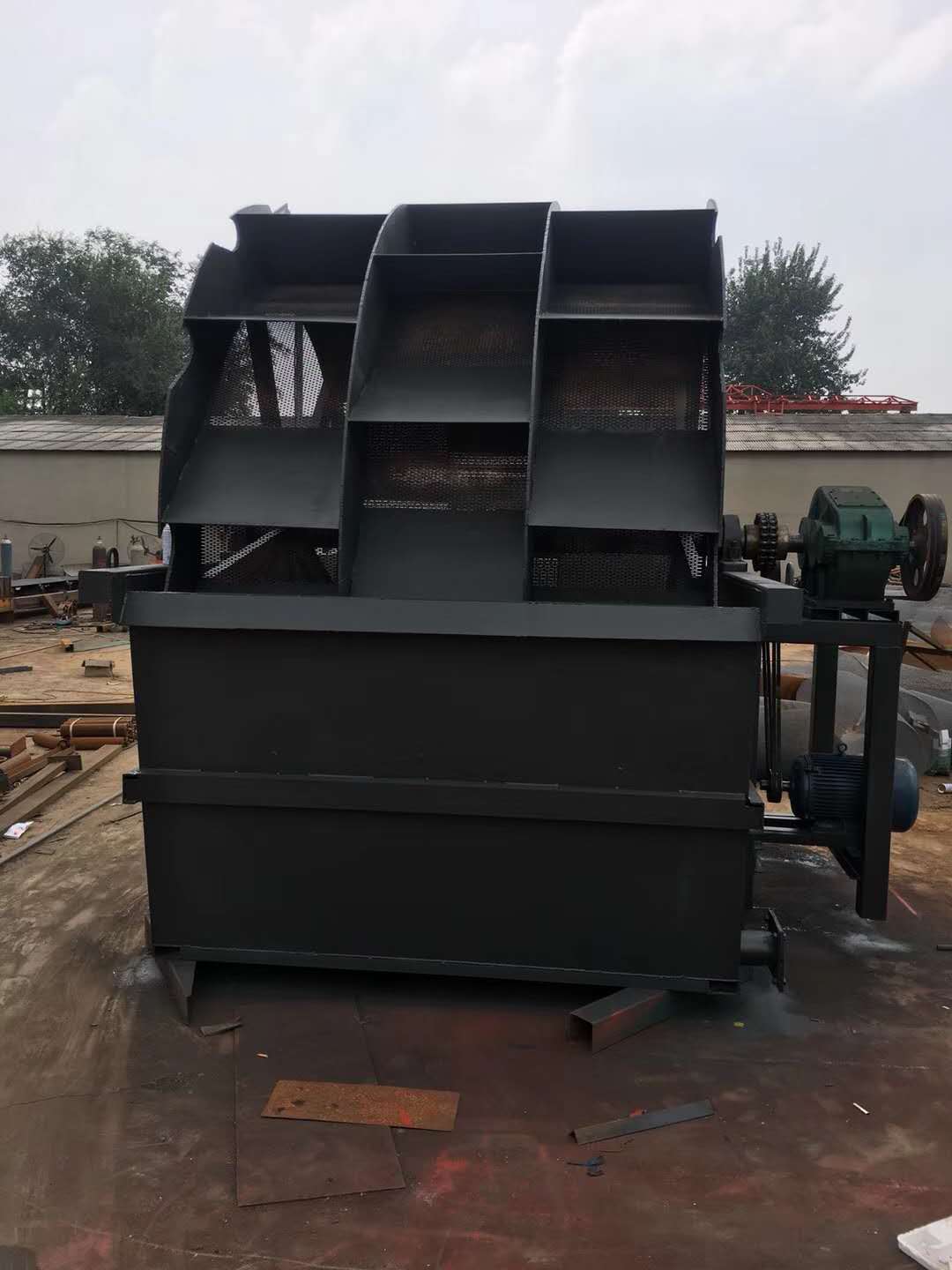 水輪自動(dòng)礦山洗沙設(shè)備  定制大型單雙排洗沙機(jī) 大型洗沙機(jī)報(bào)價(jià)