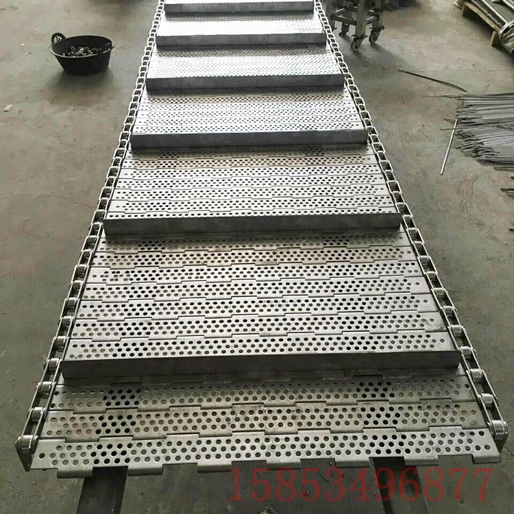 沖孔擋板鏈板蔬菜脫水流水線沖孔鏈板不銹鋼鏈板廠家專業(yè)生產